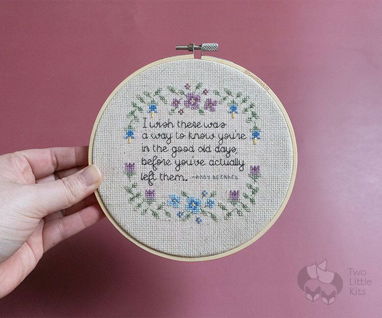 'Old Days' - Cross-stitch pattern