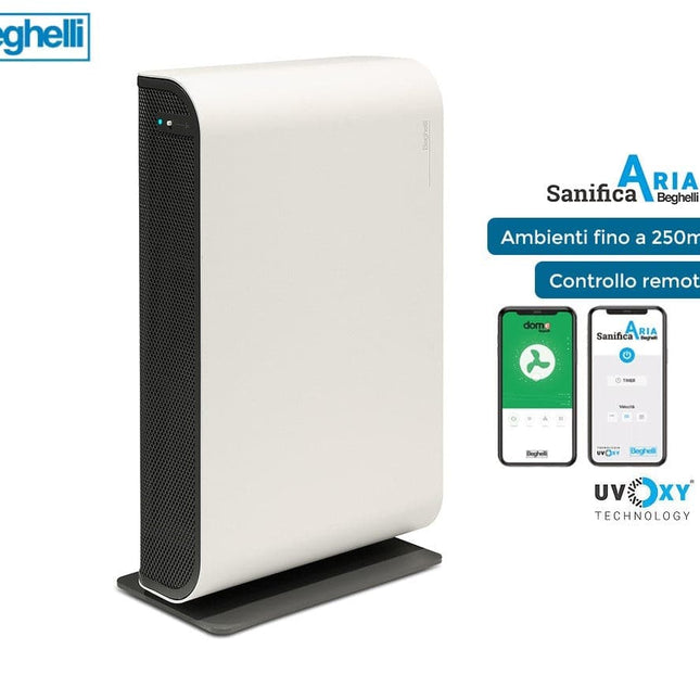 Zone d'occasions - Purificateur d'air assainissant Beghelli Sanificaaria  200 Connect Wi-Fi assainit l'air