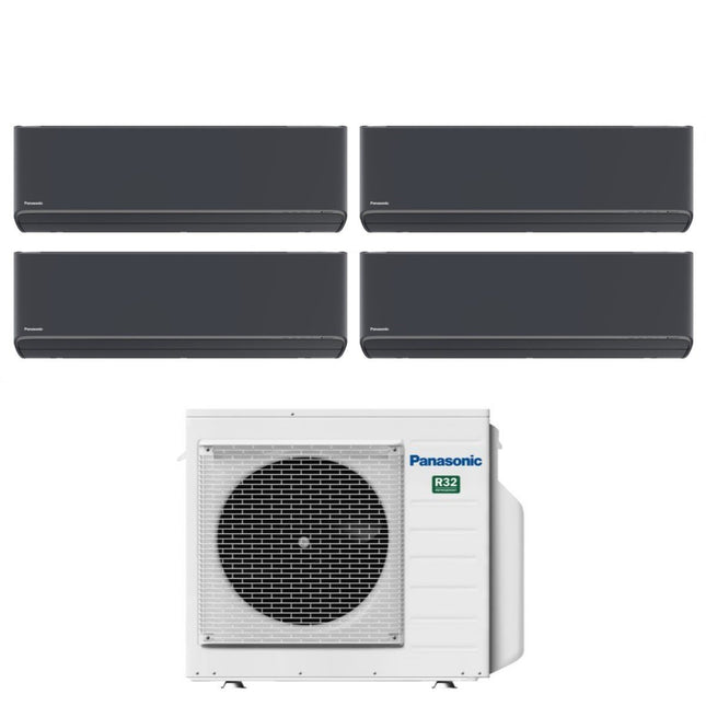 Panasonic Dual Split Air Conditioner Floor Console Inverter 9 + 12 Btu Avec  Cu-2z41tbe Gas R-32 9000 + 12000 Wi-Fi en option