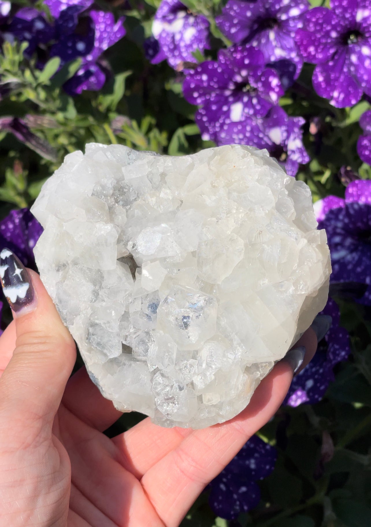 apophyllite cluster