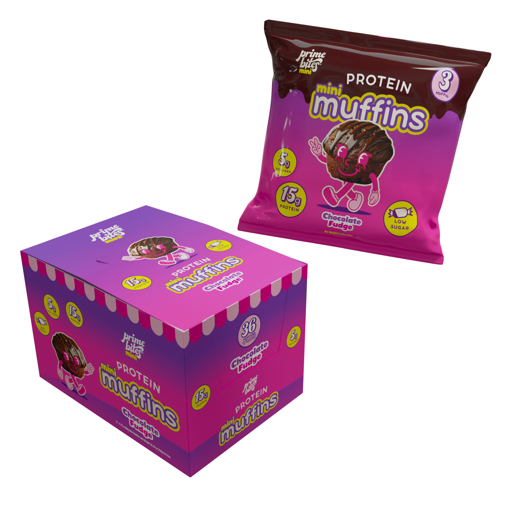 MINI MUFFINS - Chocolate Fudge