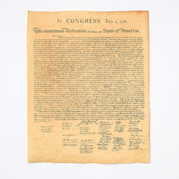 Constitution of the United States 1787 - 12 x 18 Parchment Poster