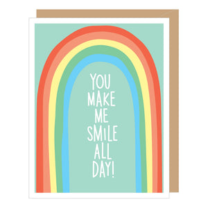Smile All Day Rainbow Friendship Card - Supreme Court Gifts