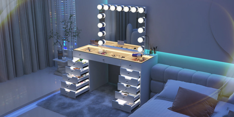 Desks with Built-In Lighting Solutions