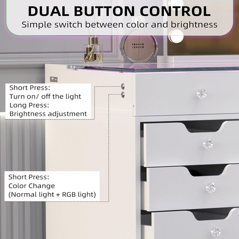 Dual button control