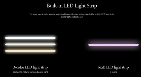 LED vs. RGB Vanity Mirrors