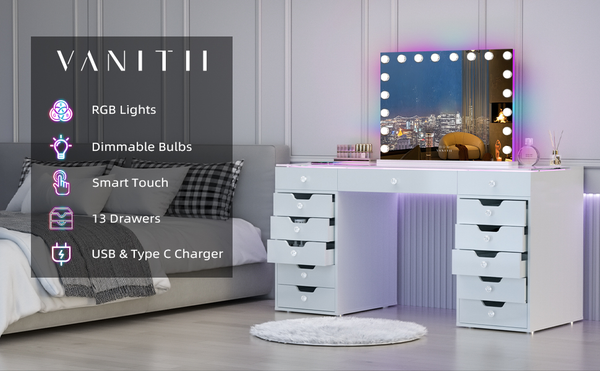 vanitii Vanity Desks B&B room of choice