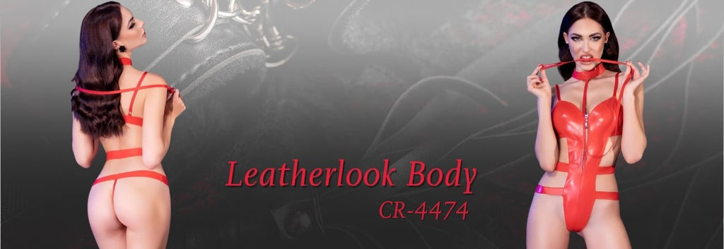 Red Leatherlook Body by Chilirose