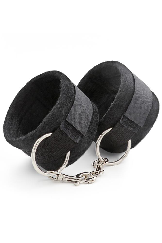 Χειροπέδες Velcro Handcuffs Μαύρες EX18506
