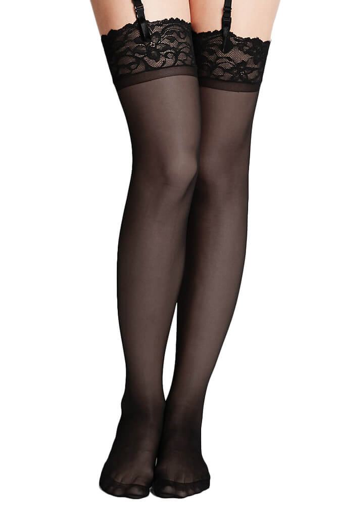 Κάλτσες - Lace Top Thigh High Stockings ES6013-0