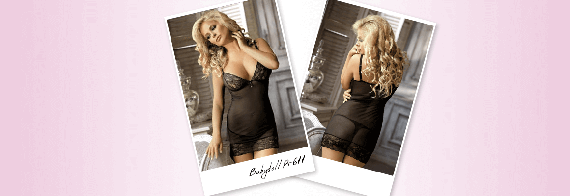 Women's Babydoll Excellent Beauty R-611 - Delightfully magical and ideally sexy
