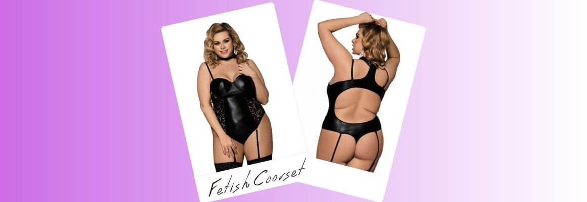 Think Plus in style with the Fetish Style Corset by Subblime
