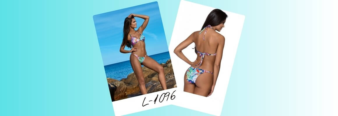 Women's bikini swimwear Lorin L-1096 - the floral you've always wanted