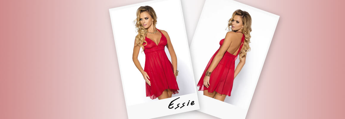 Women's Babydoll Annais Essie – The hot red, sexier than ever