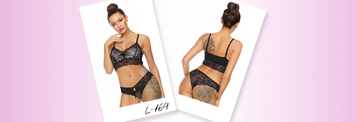 Women's underwear set Excellent Beauty L-164 - the personification of femininity