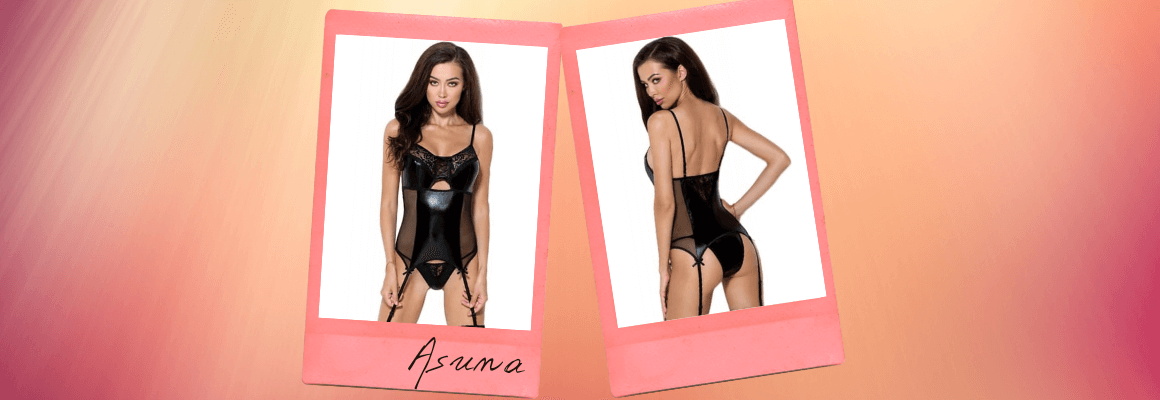 Passion Asuna Corset: Sexy as total black