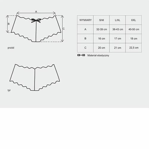 Idillia sizechart