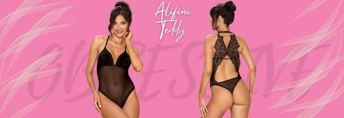 Sexy Κορμάκι Obsessive Alfini Teddy