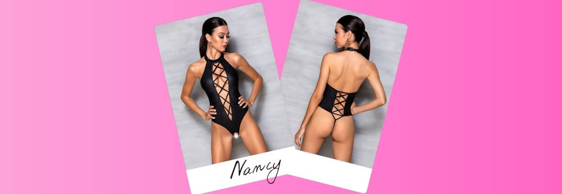 Passion Nancy bodysuit - The sexiest leather look you've ever had