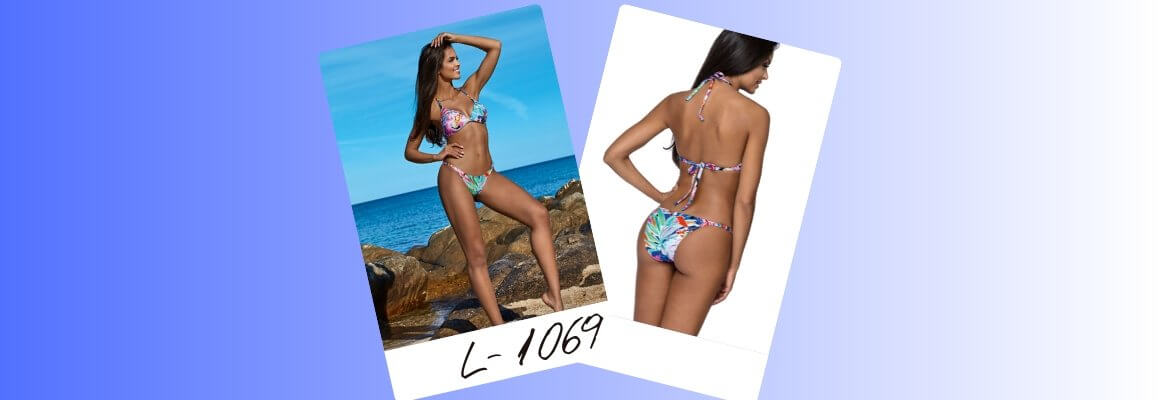 Bikini Swimwear Lorin L-1096 – Floral never gets out of style