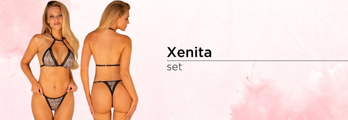 Discover the wildest side of yourself with the sexy Obsessive Xenita set