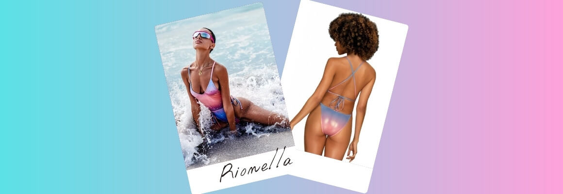 Obsessive Rionella one-piece swimsuit - An exotic touch of coolness in your summer