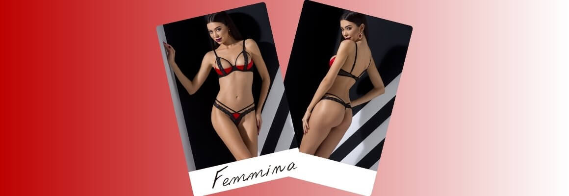 Hot & Sexy – The new Passion Femmina Underwear Set will take your breath away!