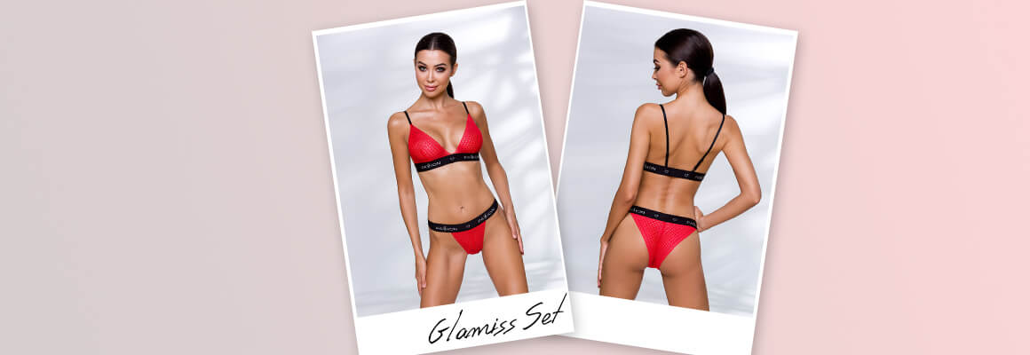 Women's underwear set Passion Glamiss - Sexy, modern, passionate