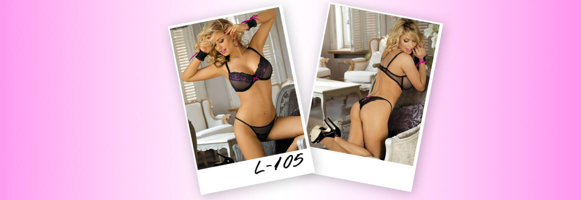 Excellent Beauty Underwear Set L-105 – Playfulness with color that makes the difference