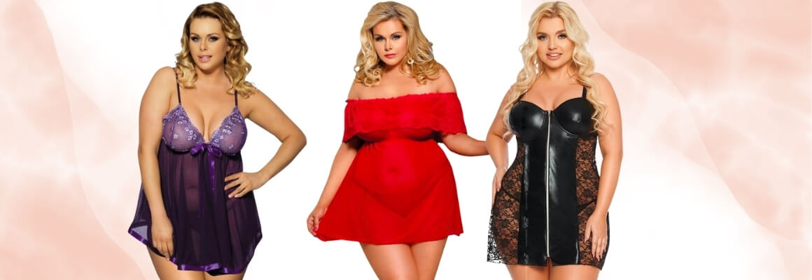 We present to you this autumn's sexiest babydolls in plus sizes