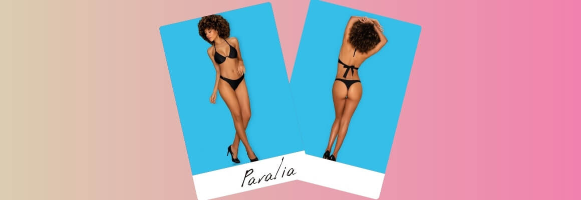 Sexy Μπικίνι Obsessive Paralia - Black & absolutely sexy