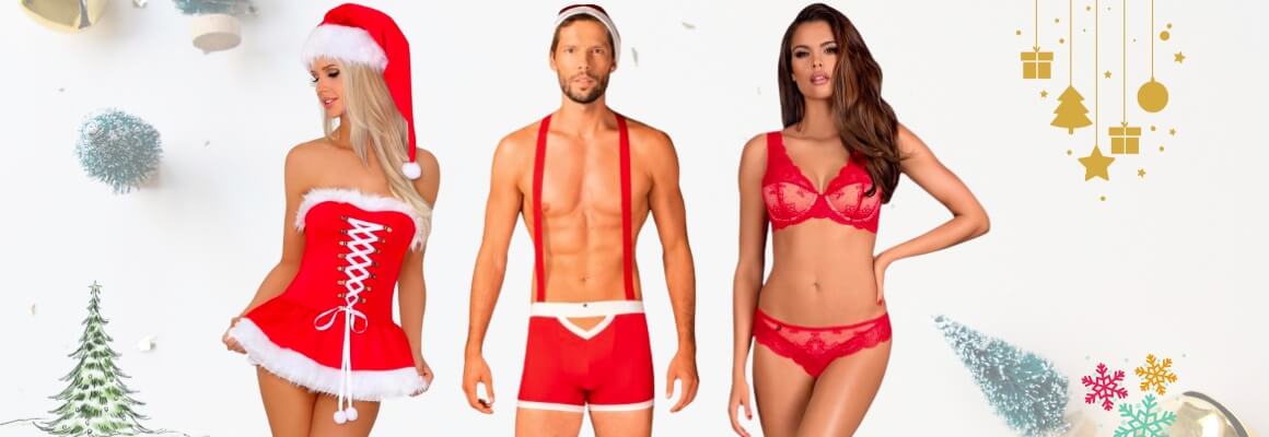 Sexy lingerie and Christmas: A magical combination