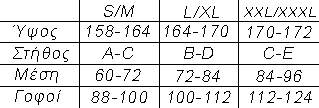 esorouxa casmir sizechart