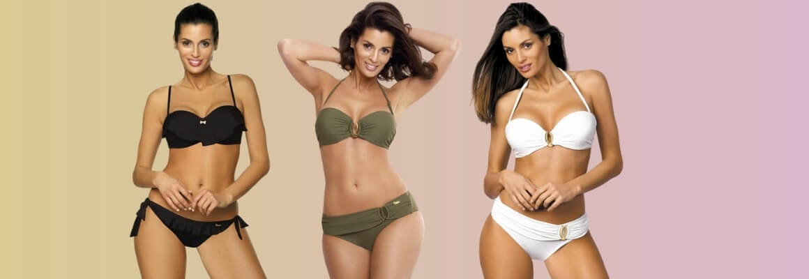 You want the perfect tan this summer. Enjoy it with the sexiest strapless swimwear