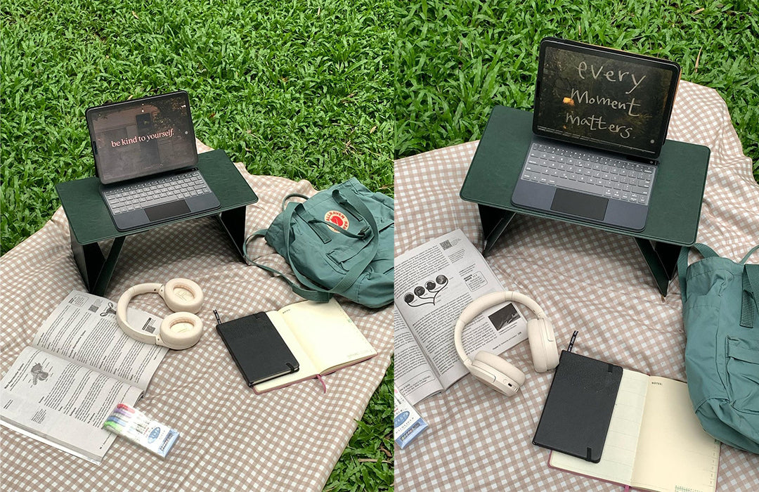 Pi foldable lap desk for picnic