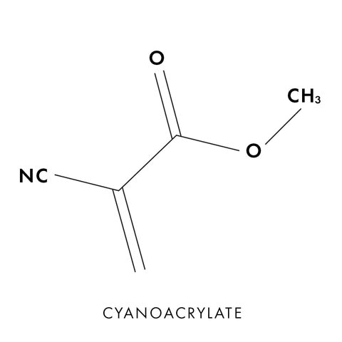 fórmula do cianoacrilato