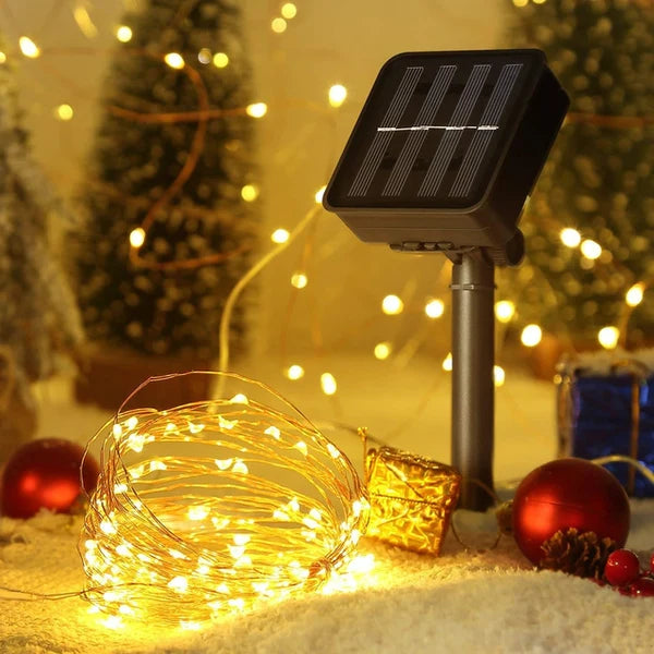 Pisca Pisca Solar de Jardim Impermeável - SparkGlow