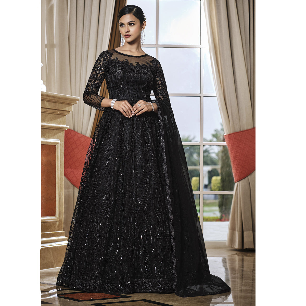 aanaya vol-167 6701-6704 series latest designer gown salwar kameez  wholesaler surat gujrat