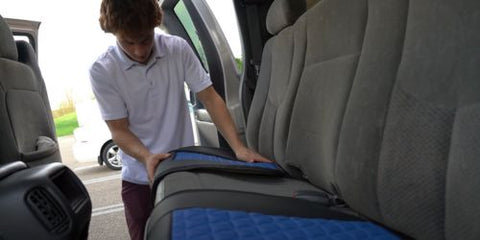 Universal Back Bench Seat Cover Installation Process