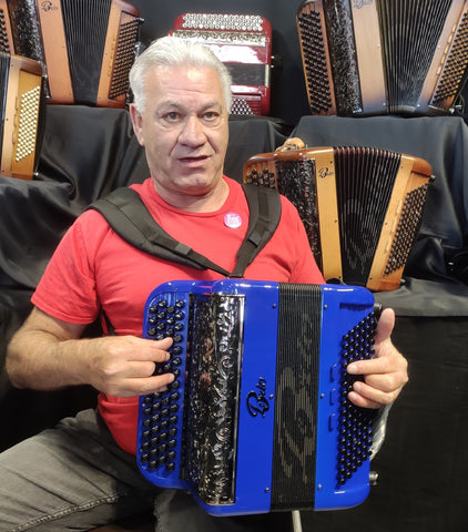 Pascal Haas avec son BrioCompact Musette