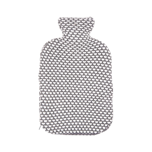 Hot Water Bottle Cover ~ Grey