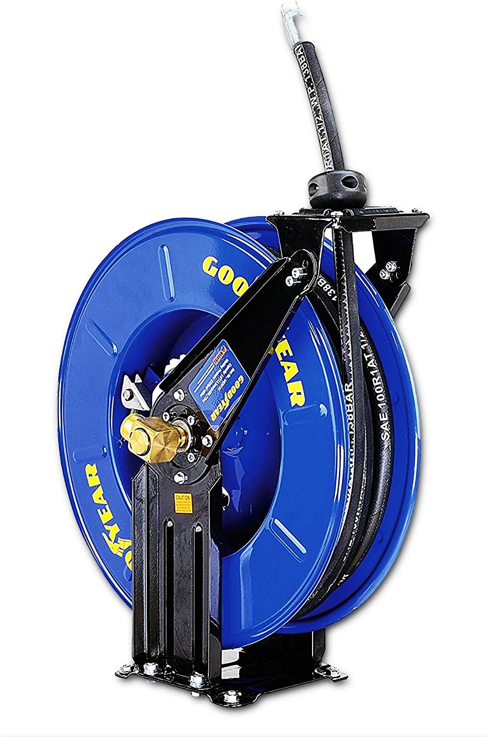 Goodyear Retractable Air Hose Reel: 9.5mm x 30m (20BAR Max) SBR Rubber