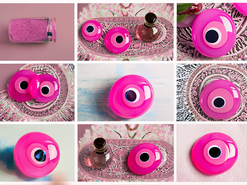 Pink Evil Eye products