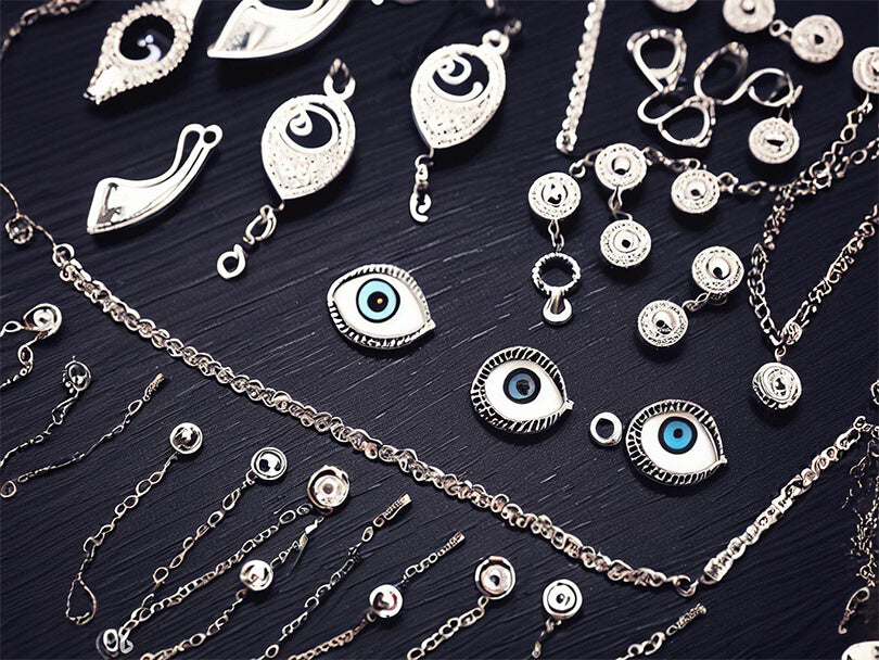 Silver Evil Eye Jewelry