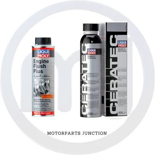 how to use liqui moly engine flush & ceratec 