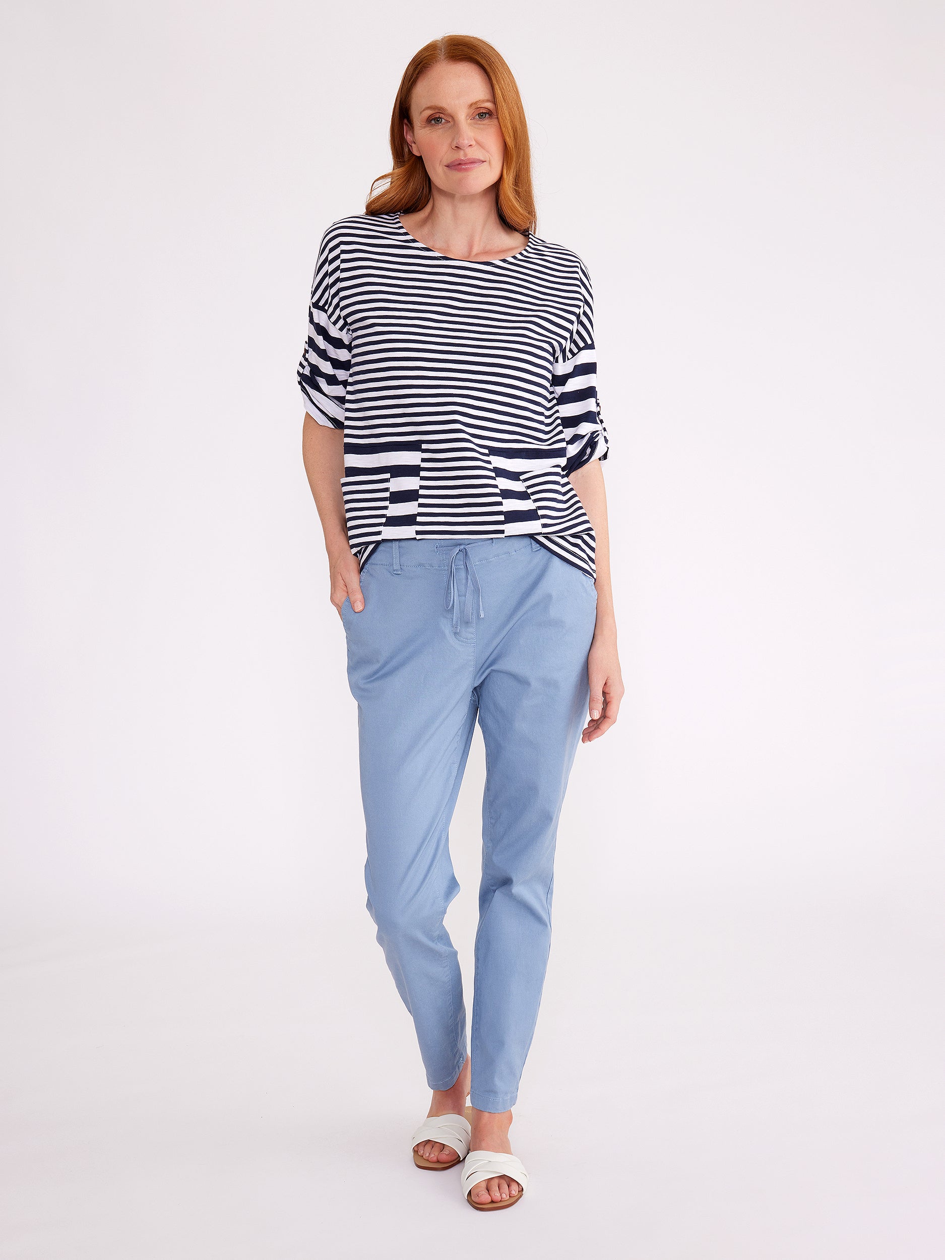 Washed Stretch Pant – Yarra Trail & Marco Polo