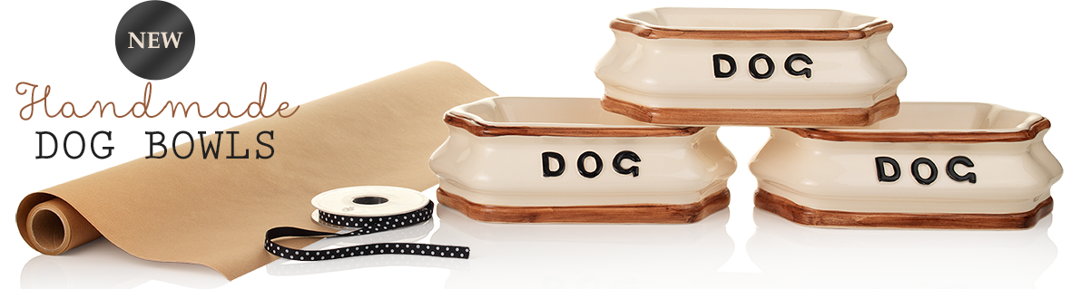 handmade bog bowls, water bowl for dogs