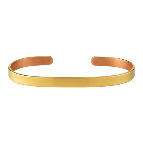 6mm Gold Copper Bangle – Forbes Copper