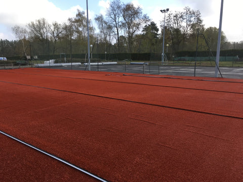 rénovation terrain de tennis