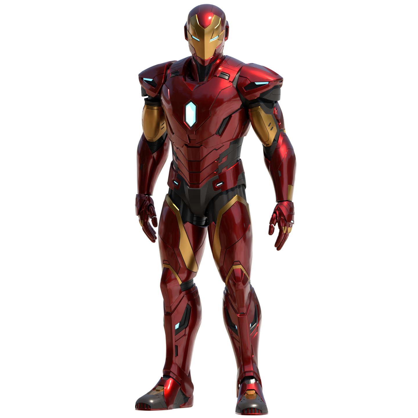 Motorized Model 51 Prime Full Suit 3D Printable Model